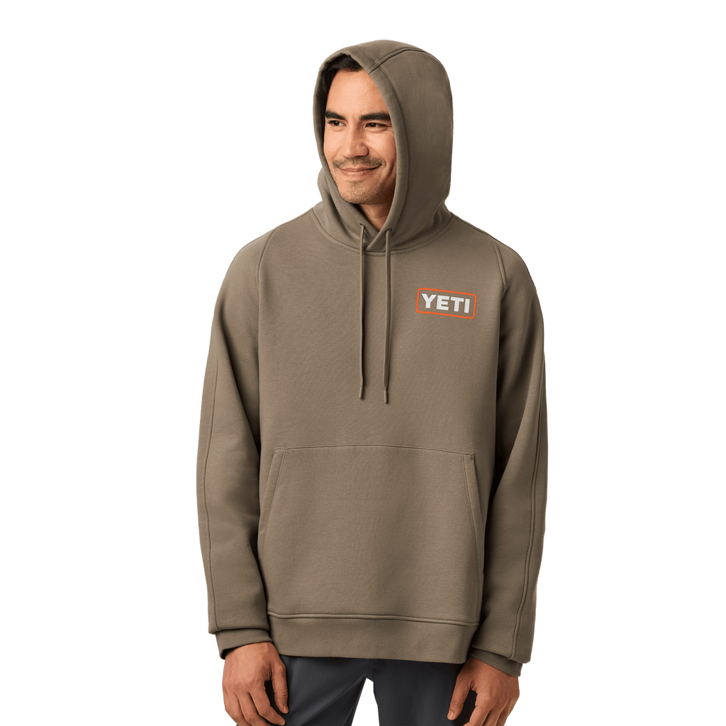 YETI Wetlands Logo Badge Fleece Hoodie - Preferred Pick8p