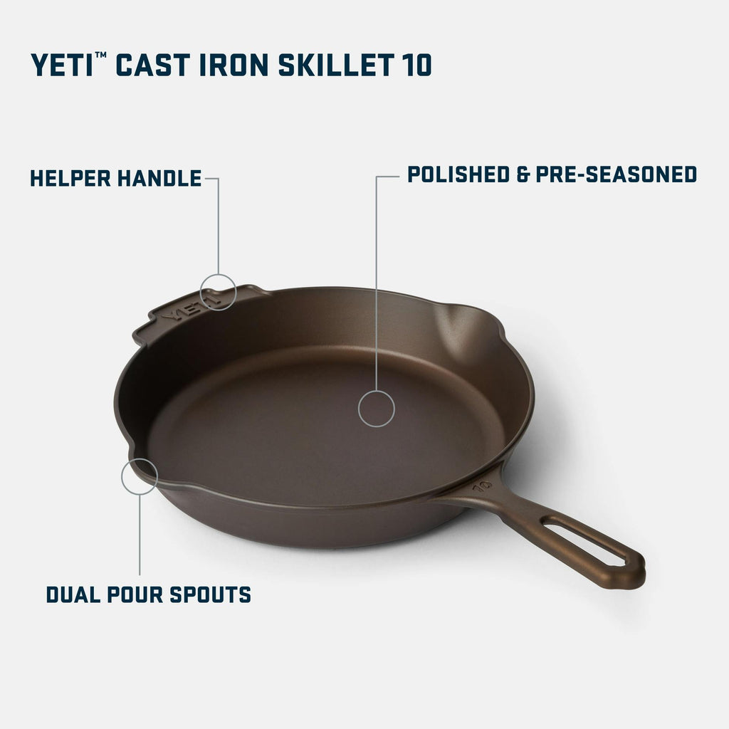 YETI Cast Iron Skillet 10 - Preferred Pickb4