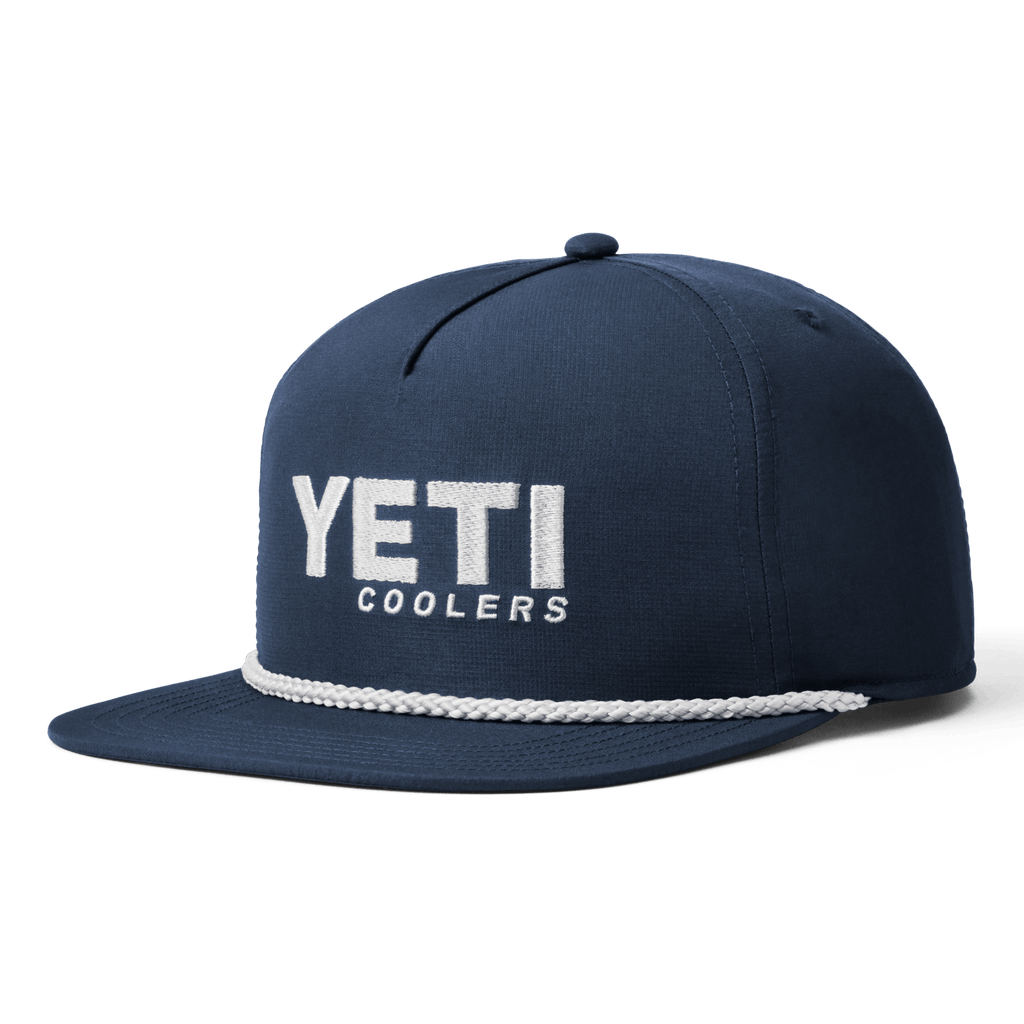 YETI Coolers Mid Pro Flat Brim Rope Hat - Preferred Pick Z6