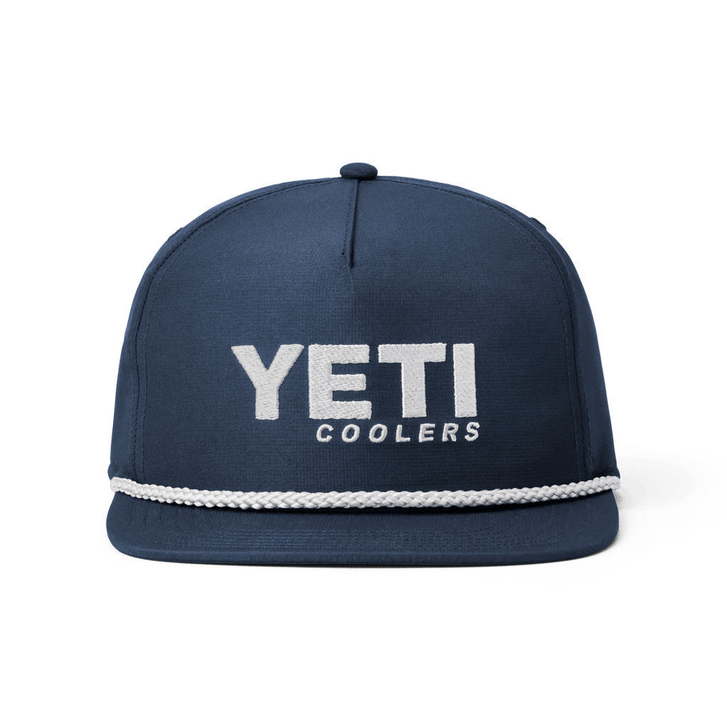 YETI Coolers Mid Pro Flat Brim Rope Hat - Preferred Pick Z6