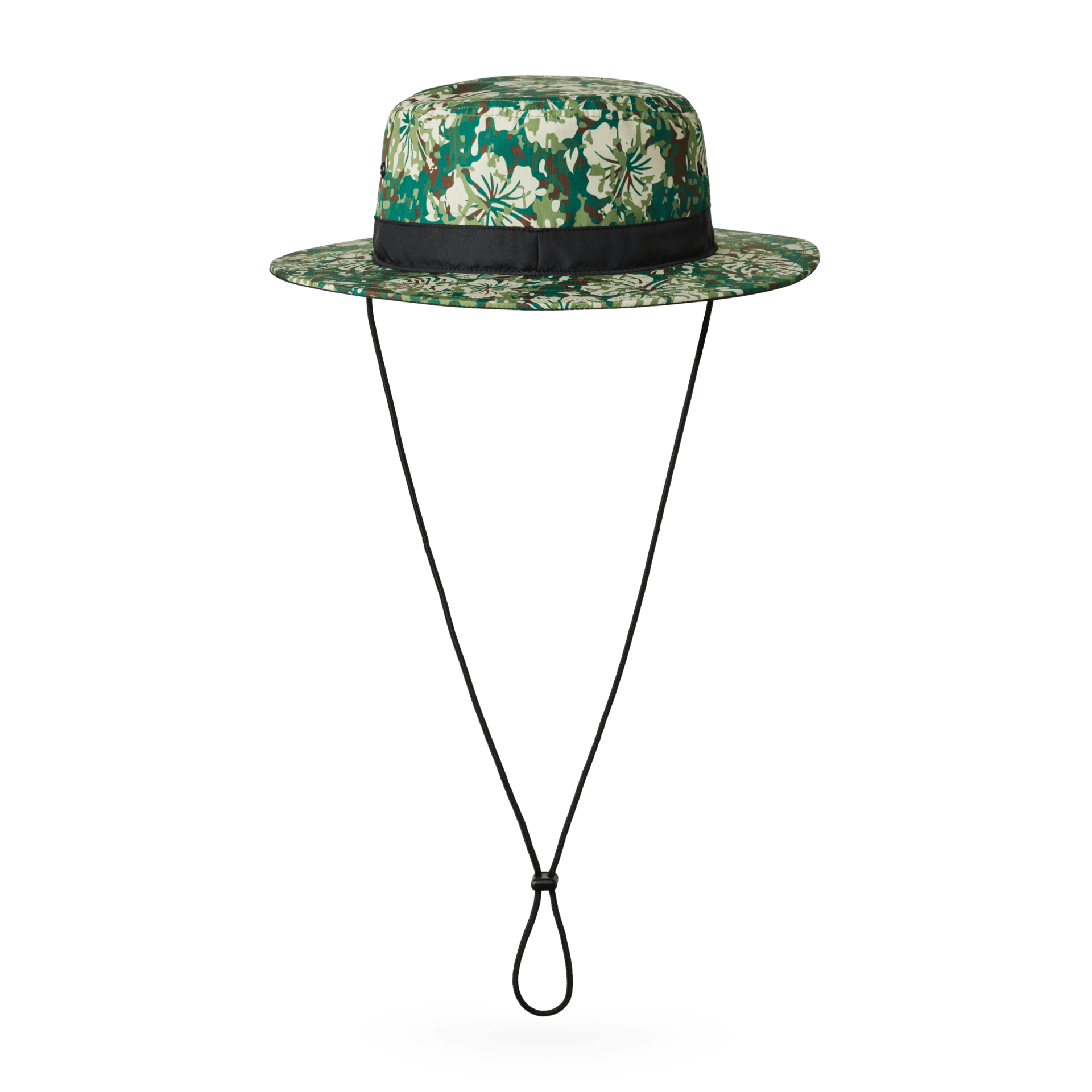Hibiscus Print YETI Logo Boonie Hat - Preferred Pickyb