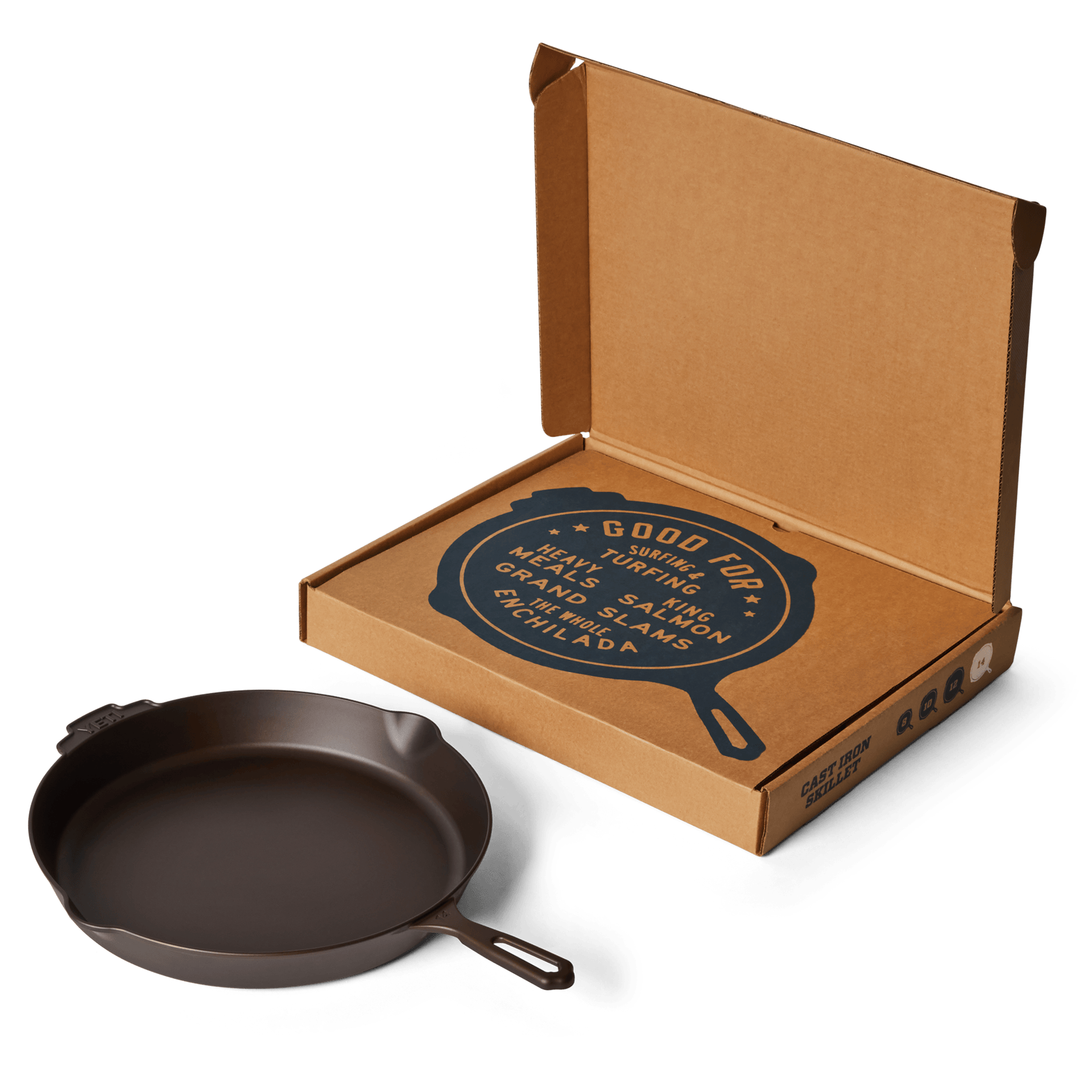YETI Cast Iron Skillet 14 - Preferred Pick kc