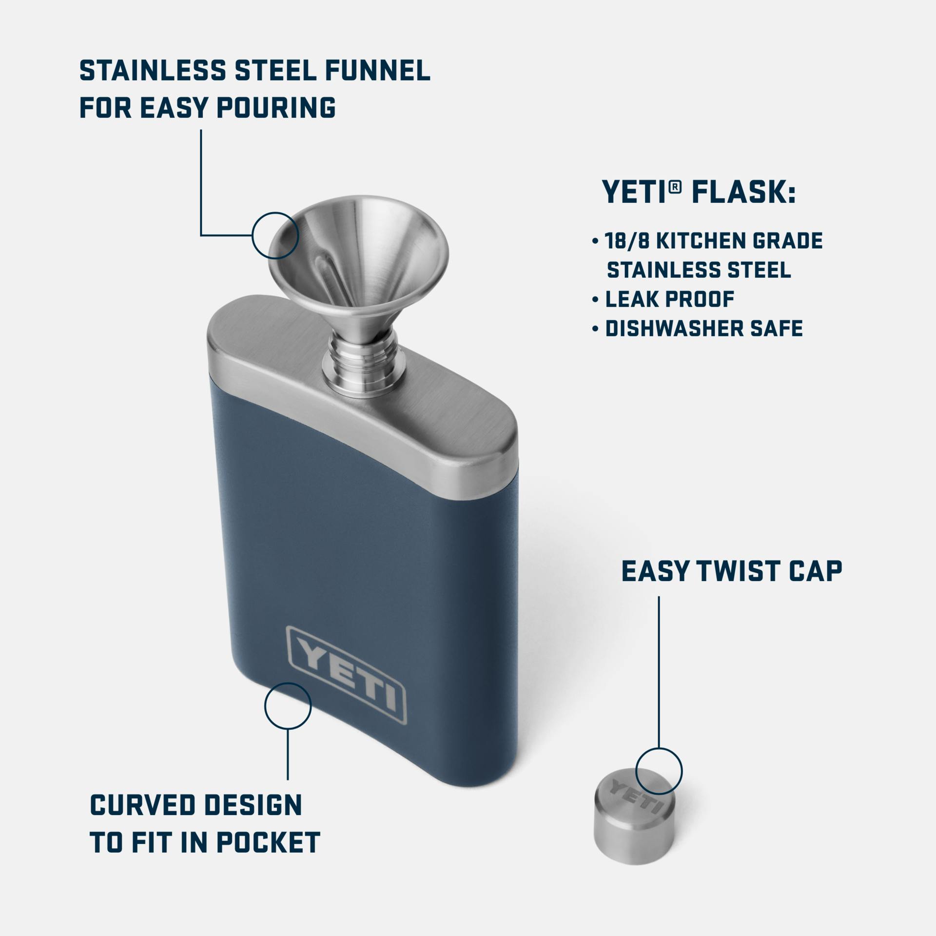 YETI Flask - Preferred Pickqr