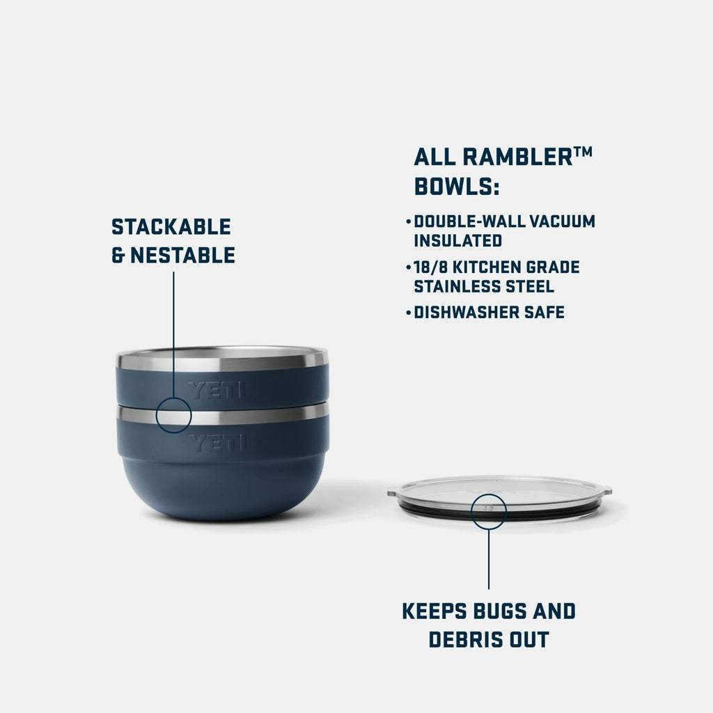 Rambler 2 QT Insulated Bowl - Preferred Picksd
