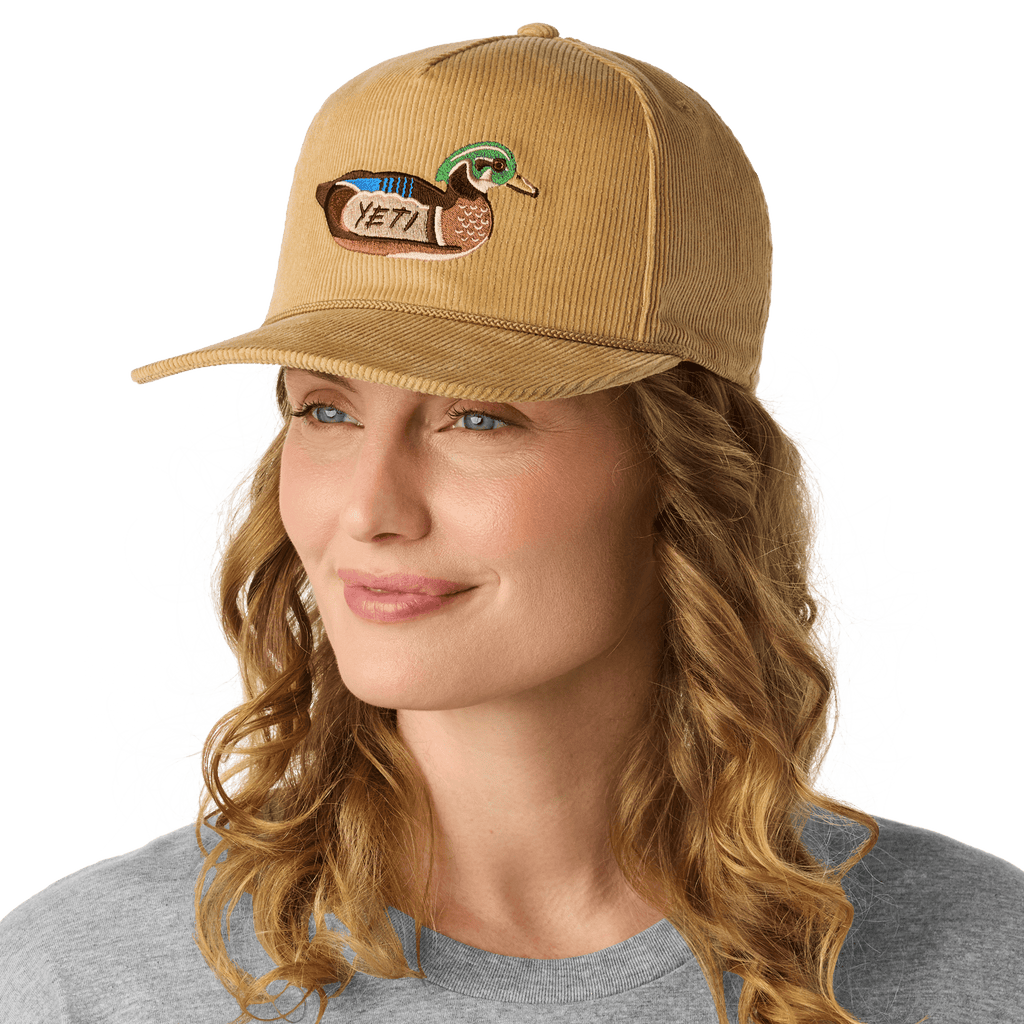 YETI Duck Corduroy Flat Brim Rope Hat - Preferred Picksx