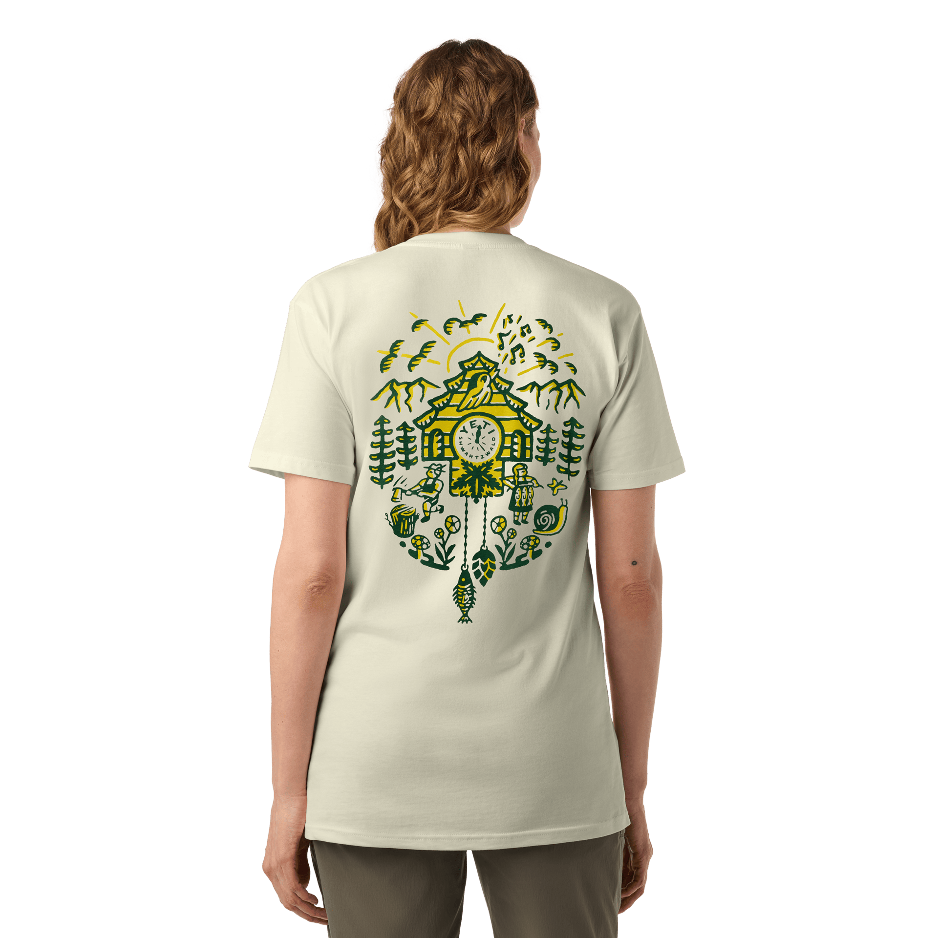 Cuckoo Clock Short Sleeve T-Shirt - Preferred Pickv4