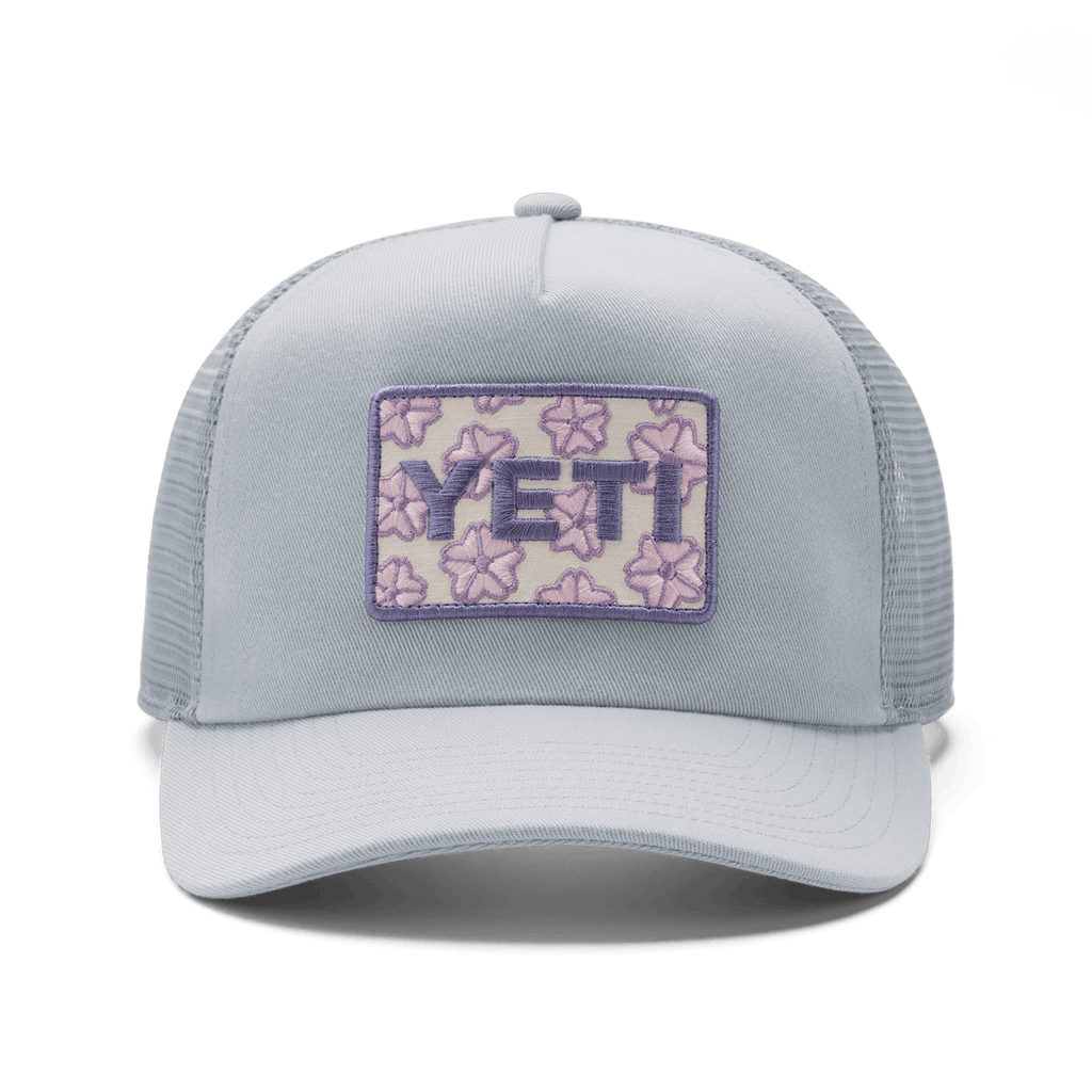 YETI Badge Cherry Blossom Trucker Hat - Preferred Pick Tt