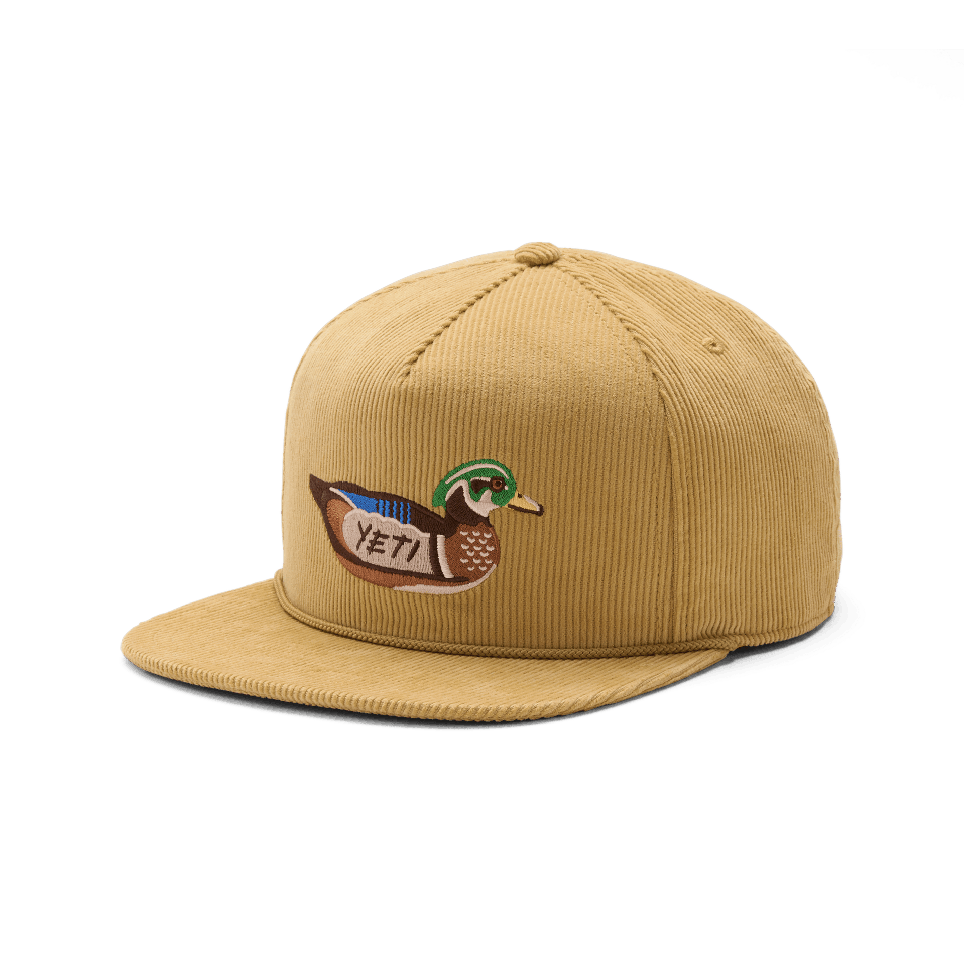YETI Duck Corduroy Flat Brim Rope Hat - Preferred Picksx