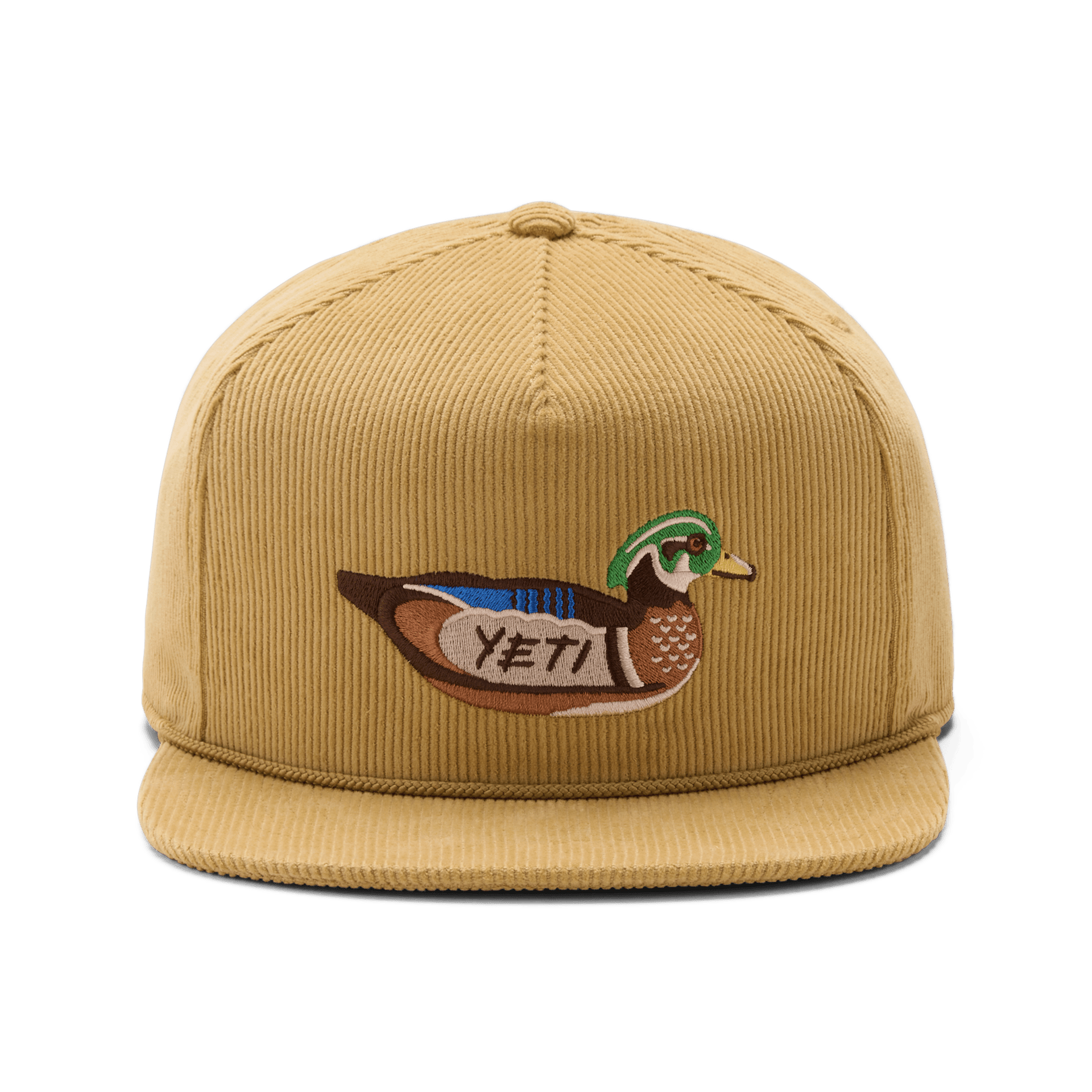 YETI Duck Corduroy Flat Brim Rope Hat - Preferred Picksx