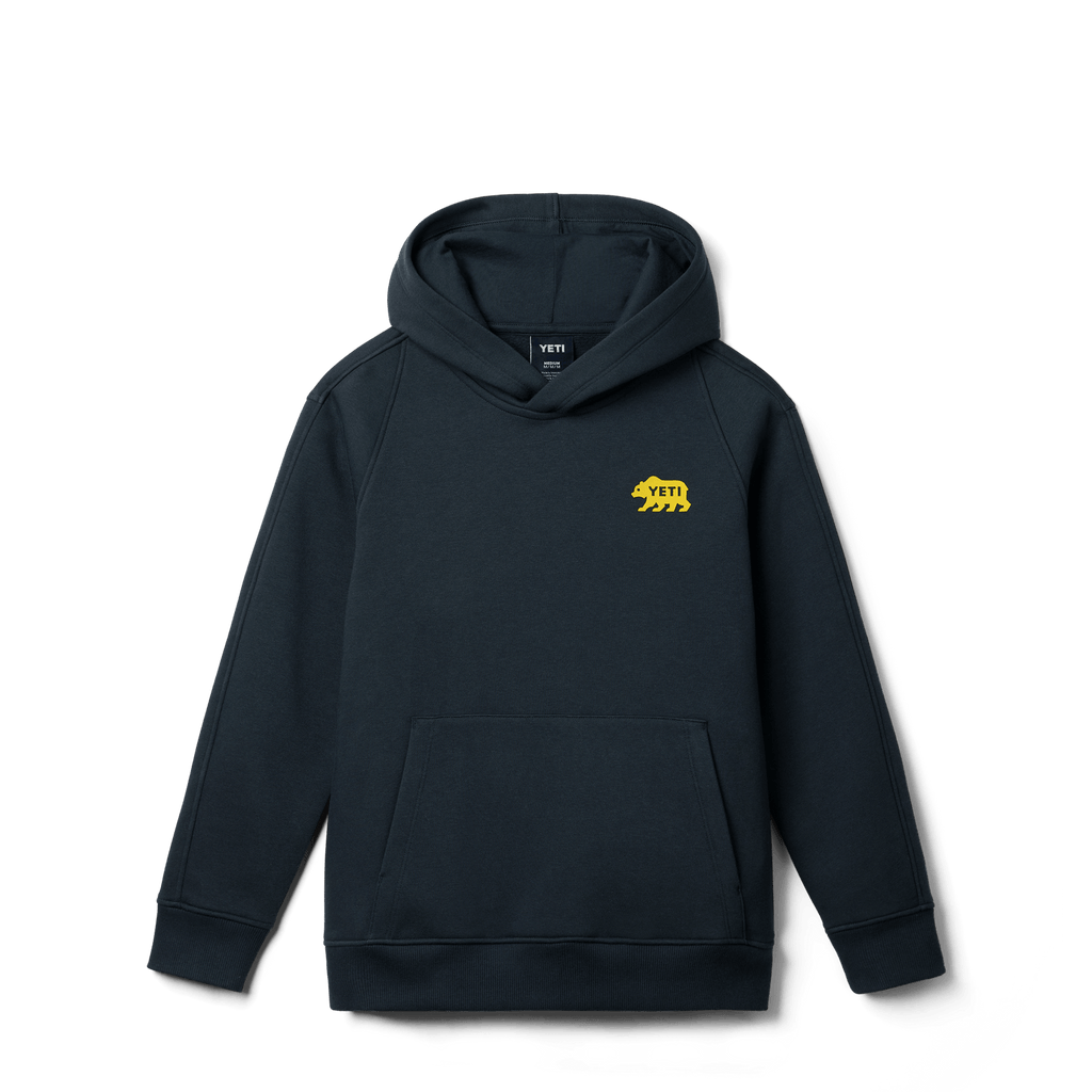 YETI Bear Badge Kids' Fleece Hoodie - Preferred Pick0x