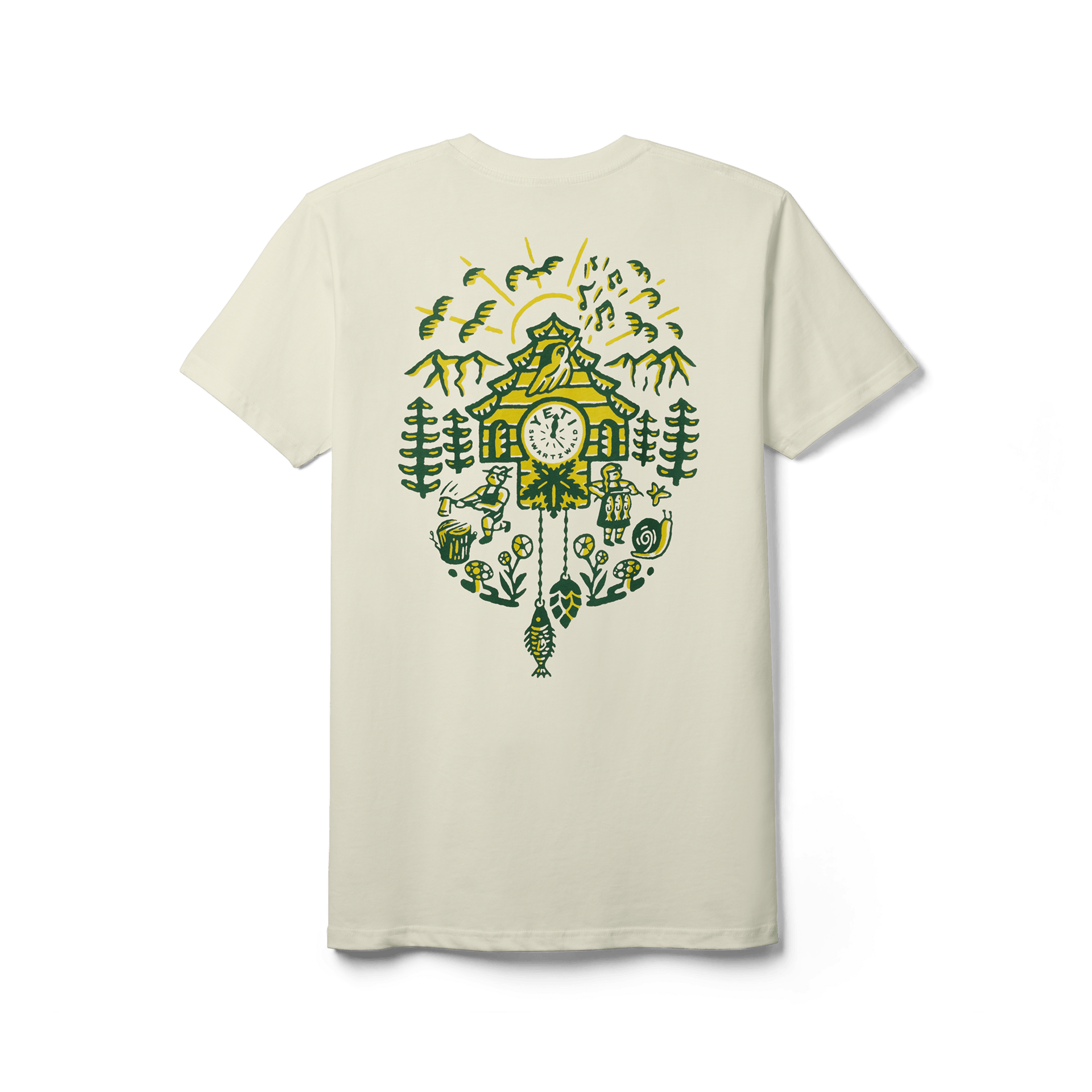 Cuckoo Clock Short Sleeve T-Shirt - Preferred Pickv4
