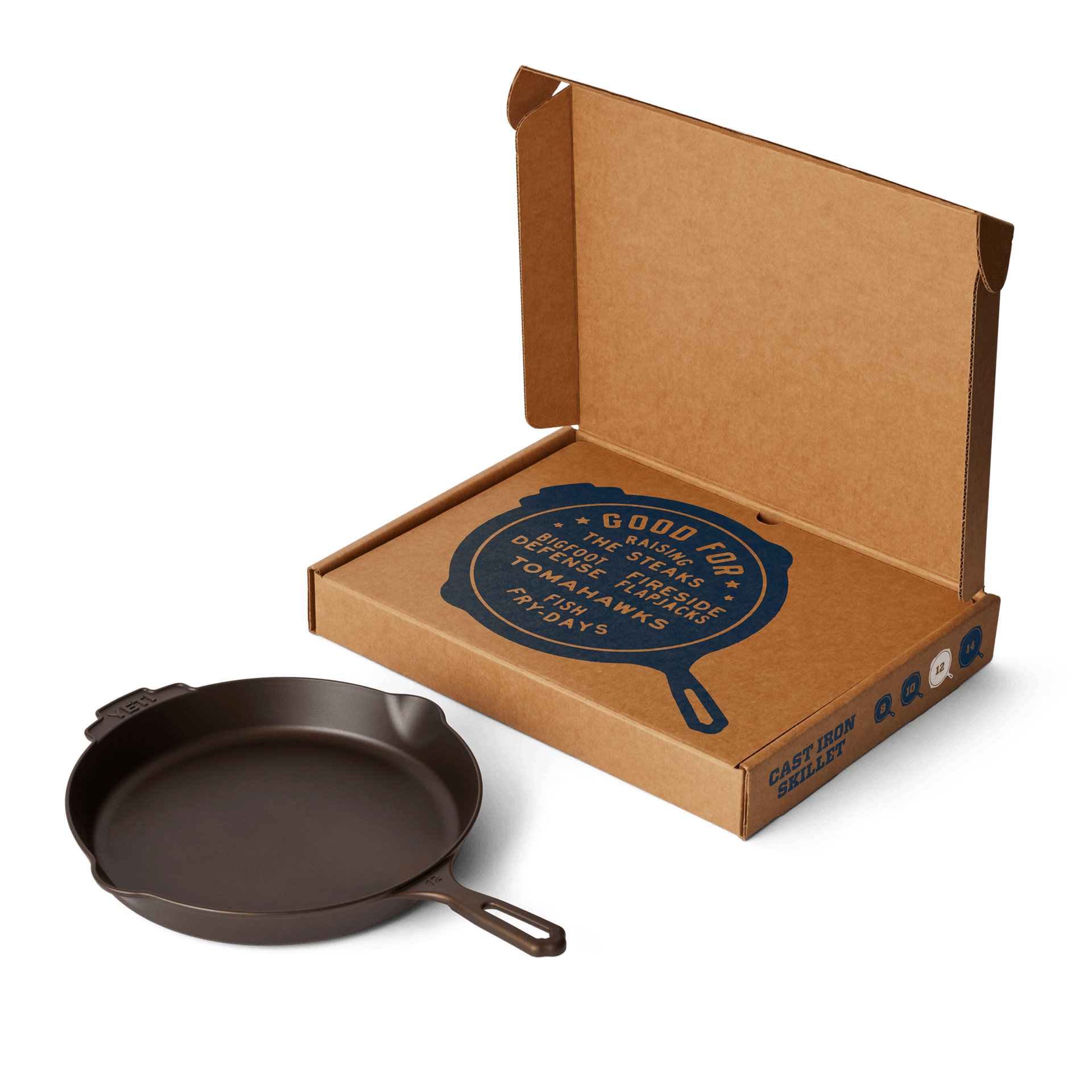 YETI Cast Iron Skillet 12 - Preferred Pick 5K